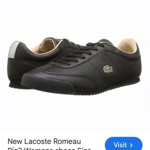 Lacoste Black Romeau Piq3 Sneakers
